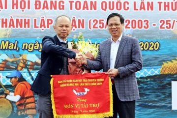 Gamuda Land Việt Nam đồng hành giải bơi chải truyền thống quận Hoàng Mai lần 2